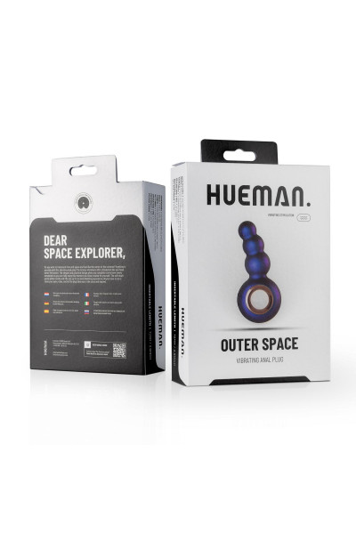 Фиолетовая анальная вибропробка Outer Space в виде елочки - 13,2 см. Фиолетовая анальная вибропробка Outer Space в виде елочки - 13,2 см.
