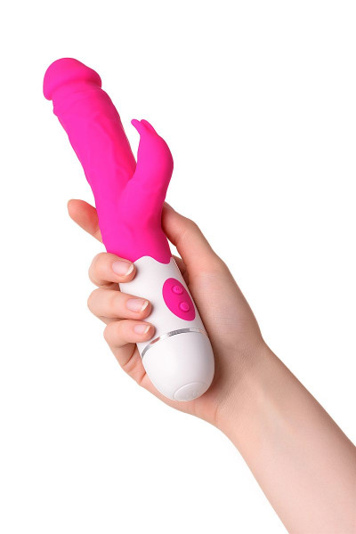 Розовый вибратор A-Toys Mist - 25,4 см. Розовый вибратор A-Toys Mist - 25,4 см.