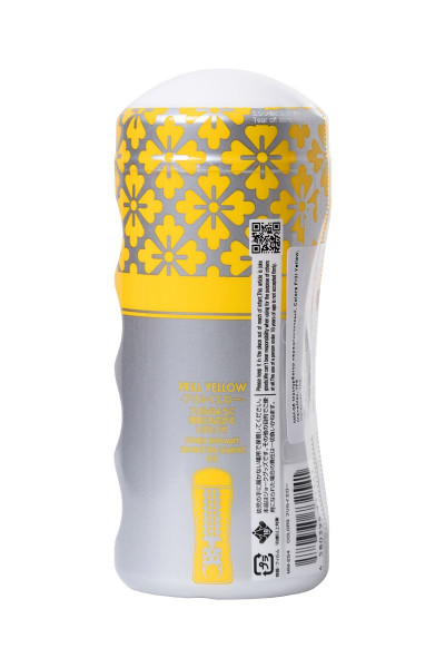 Мультирельефный мастурбатор MensMax Colors - Frill Yellow Мультирельефный мастурбатор MensMax Colors - Frill Yellow