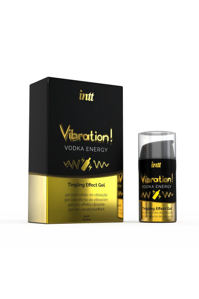 Жидкий интимный гель с эффектом вибрации Vibration! Vodka Energy - 15 мл. Жидкий интимный гель с эффектом вибрации Vibration! Vodka Energy - 15 мл.