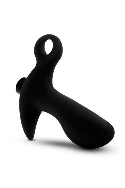 Черный анальный вибратор Silicone Vibrating Prostate Massager 01 - 10,8 см. Черный анальный вибратор Silicone Vibrating Prostate Massager 01 - 10,8 см.