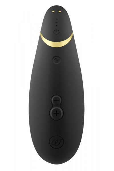 Черный клиторальный стимулятор Womanizer Premium 2 Черный клиторальный стимулятор Womanizer Premium 2