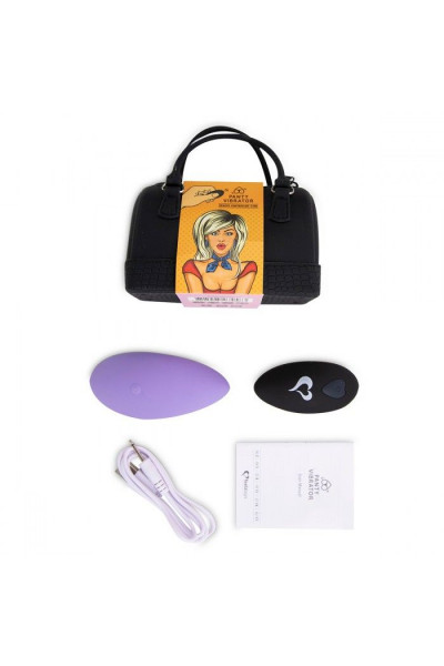 Фиолетовый вибромассажер в трусики с пультом ДУ Panty Vibe Remote Controlled Vibrator Фиолетовый вибромассажер в трусики с пультом ДУ Panty Vibe Remote Controlled Vibrator