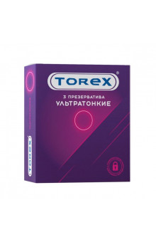 Презервативы Torex Ультратонкие - 3 шт.