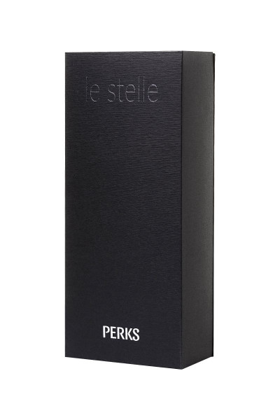 Синий вибратор Le Stelle PERKS SERIES EXC с 2 сменными насадками Синий вибратор Le Stelle PERKS SERIES EXC с 2 сменными насадками