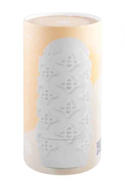 Белый мастурбатор Marshmallow Maxi Honey Белый мастурбатор Marshmallow Maxi Honey