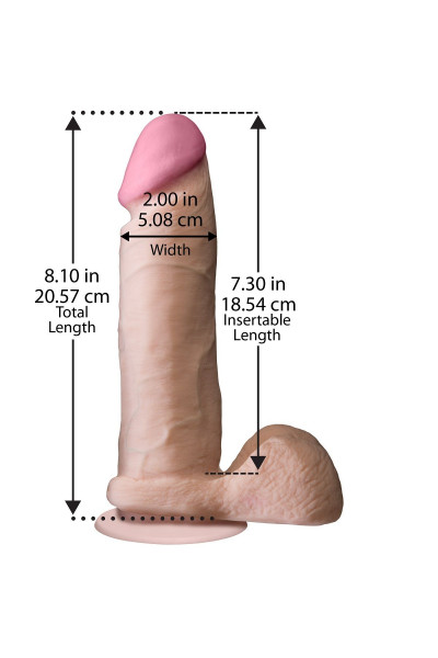 Ультрареалистичный фаллоимитатор The Realistic Cock ULTRASKYN 8” - 20,57 см. Ультрареалистичный фаллоимитатор The Realistic Cock ULTRASKYN 8” - 20,57 см.