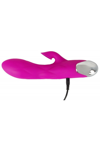 Лиловый вибратор-кролик Super Soft Silicone Sucking Vibrator - 20 см. Лиловый вибратор-кролик Super Soft Silicone Sucking Vibrator - 20 см.