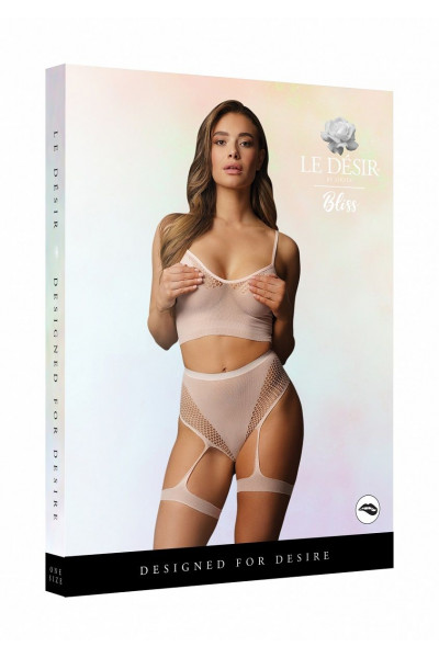 Эротический комплект Bra Set With Garters Эротический комплект Bra Set With Garters