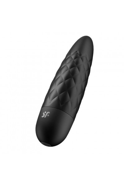 Черный мини-вибратор Ultra Power Bullet 5 Черный мини-вибратор Ultra Power Bullet 5