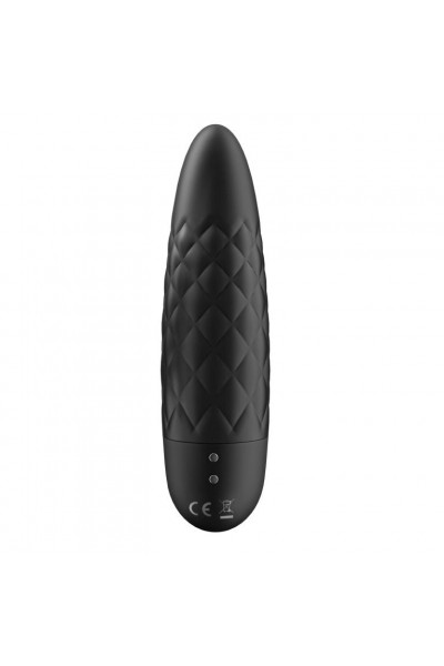 Черный мини-вибратор Ultra Power Bullet 5 Черный мини-вибратор Ultra Power Bullet 5