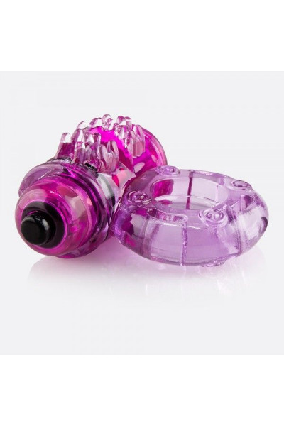 Фиолетовое эрекционное виброкольцо OWOW PURPLE Фиолетовое эрекционное виброкольцо OWOW PURPLE