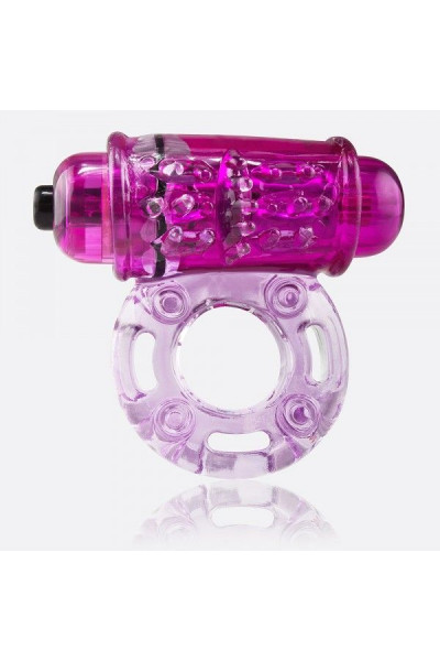 Фиолетовое эрекционное виброкольцо OWOW PURPLE Фиолетовое эрекционное виброкольцо OWOW PURPLE