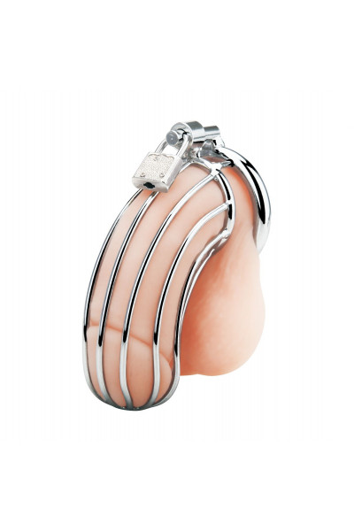 Металлическая клетка Prisoner Cock Сage с замком Металлическая клетка Prisoner Cock Сage с замком