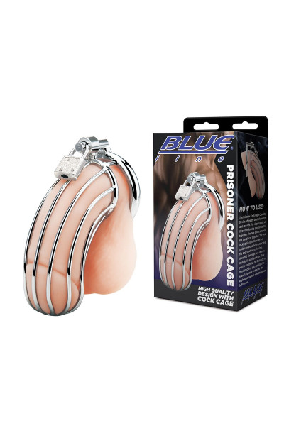 Металлическая клетка Prisoner Cock Сage с замком Металлическая клетка Prisoner Cock Сage с замком