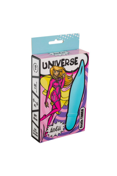 Голубой мини-вибратор Universe Gentle Thorn Голубой мини-вибратор Universe Gentle Thorn