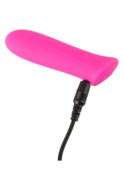 Розовый мини-вибромассажер Rechargeable Power - 8,5 см. Розовый мини-вибромассажер Rechargeable Power - 8,5 см.