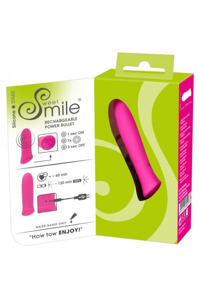 Розовый мини-вибромассажер Rechargeable Power - 8,5 см. Розовый мини-вибромассажер Rechargeable Power - 8,5 см.