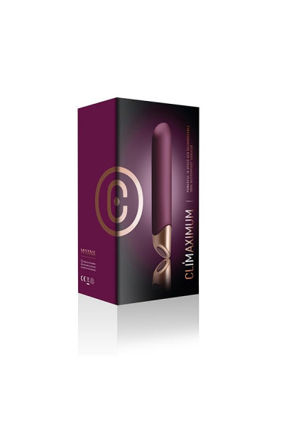 Фиолетовый вибратор Climaximum Miyana - 15,4 см. Фиолетовый вибратор Climaximum Miyana - 15,4 см.
