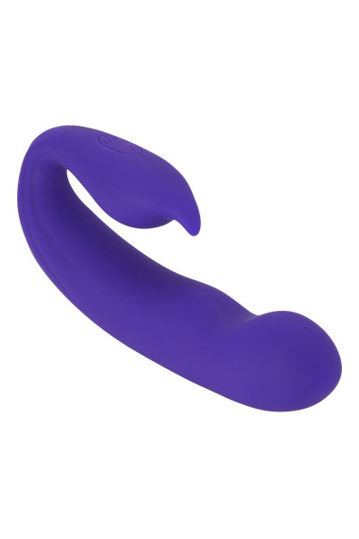 Фиолетовый вибратор G-Spot Dual Stimulator with Rolling Ball - 17,1 см. Фиолетовый вибратор G-Spot Dual Stimulator with Rolling Ball - 17,1 см.