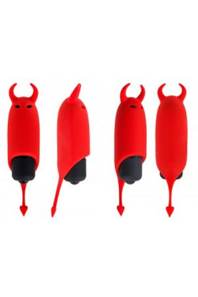 Красный вибростимулятор Devol Mini Vibrator - 8,5 см. Красный вибростимулятор Devol Mini Vibrator - 8,5 см.
