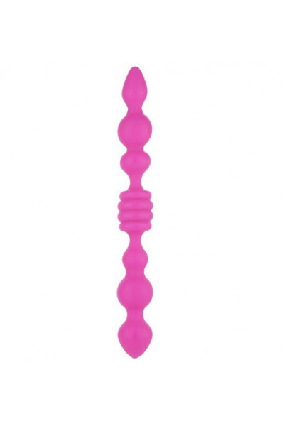 Розовый анальный стимулятор Lovely Juicer Double Ended Butt Plug - 25,4 см. Розовый анальный стимулятор Lovely Juicer Double Ended Butt Plug - 25,4 см.