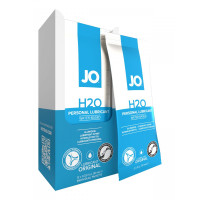 Лубрикант на водной основе JO Personal Lubricant H2O - 12 саше по 10 мл.