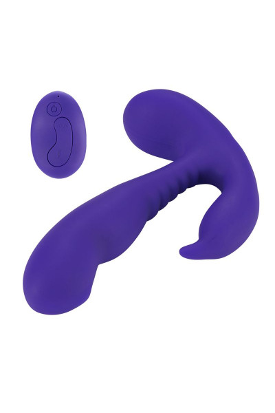 Фиолетовый стимулятор простаты Remote Control Prostate Stimulator with Rolling Ball - 13,3 см. Фиолетовый стимулятор простаты Remote Control Prostate Stimulator with Rolling Ball - 13,3 см.