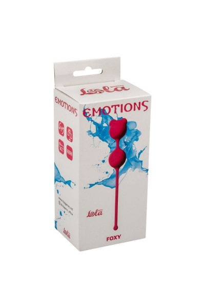 Розовые вагинальные шарики Emotions Foxy Розовые вагинальные шарики Emotions Foxy