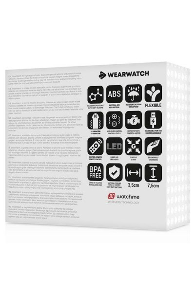 Голубое виброяйцо с черным пультом-часами Wearwatch Egg Wireless Watchme Голубое виброяйцо с черным пультом-часами Wearwatch Egg Wireless Watchme