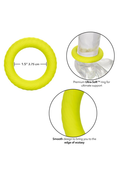 Лаймовое эрекционное кольцо Link Up Ultra-Soft Edge Лаймовое эрекционное кольцо Link Up Ultra-Soft Edge