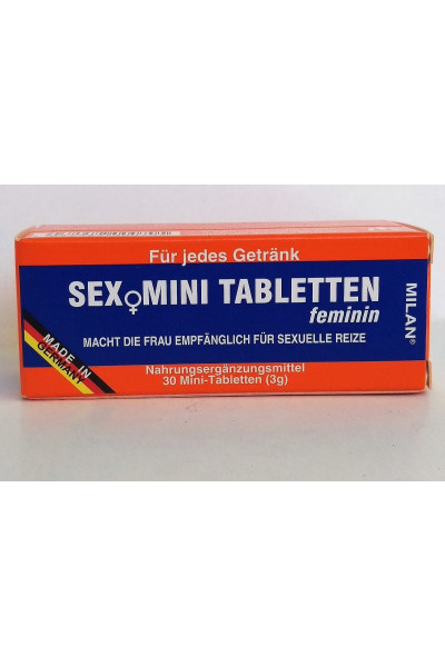 Возбуждающие таблетки для женщин Sex-Mini-Tabletten feminin - 30 таблеток (100 мг.) Возбуждающие таблетки для женщин Sex-Mini-Tabletten feminin - 30 таблеток (100 мг.)
