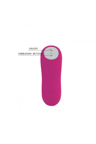 Розовая вибропуля Magic X20 с дистанционным пультом управления 20 режимами вибрации Розовая вибропуля Magic X20 с дистанционным пультом управления 20 режимами вибрации