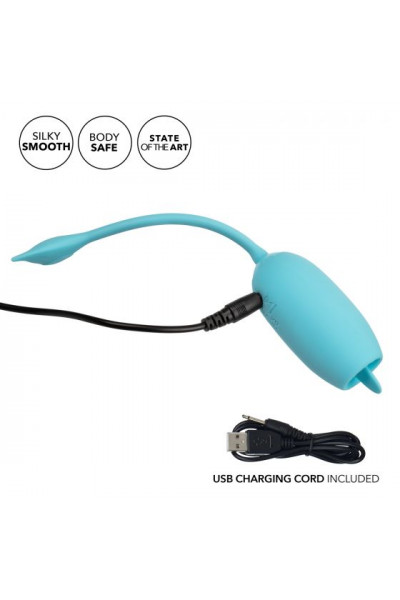 Голубой вибромассажер-яйцо Rechargeable Kegel Teaser Голубой вибромассажер-яйцо Rechargeable Kegel Teaser