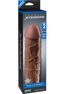 Коричневая насадка Mega 2 Extension - 20,3 см.