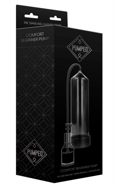 Черная вакуумная помпа с насосом в виде поршня Comfort Beginner Pump Черная вакуумная помпа с насосом в виде поршня Comfort Beginner Pump