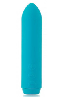 Бирюзовая вибропуля Je Joue Classic Bullet Vibrator - 9 см.
