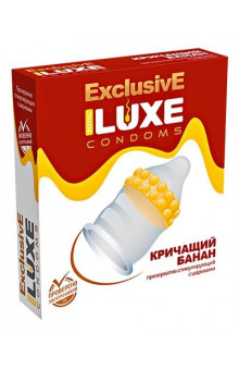 Презерватив LUXE Exclusive Кричащий банан - 1 шт.