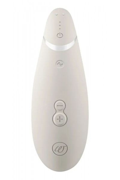 Светло-серый клиторальный стимулятор Womanizer Premium 2 Светло-серый клиторальный стимулятор Womanizer Premium 2