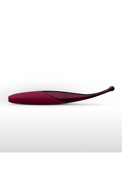 Фиолетовый точечный вибромассажер Senzi Vibrator - 14,7 см. Фиолетовый точечный вибромассажер Senzi Vibrator - 14,7 см.