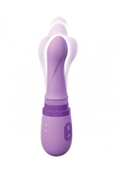 Фиолетовый вибростимулятор Her Personal Sex Machine - 21,3 см. Фиолетовый вибростимулятор Her Personal Sex Machine - 21,3 см.
