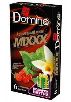 Ароматизированные презервативы DOMINO Ароматный микс - 6 шт.