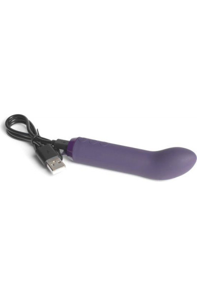 Фиолетовый мини-вибратор G-Spot Bullet - 11,4 см. Фиолетовый мини-вибратор G-Spot Bullet - 11,4 см.