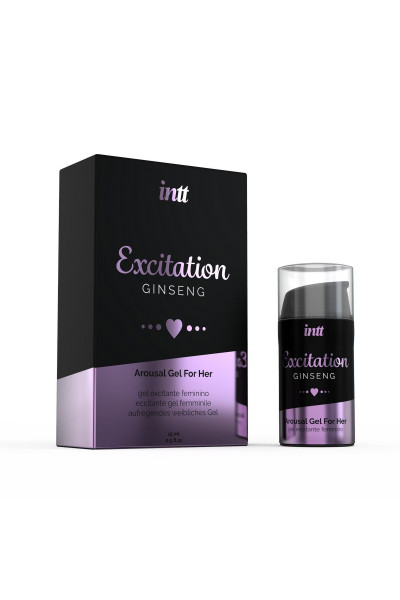 Женский возбуждающий интимный гель Excitation Ginseng - 15 мл. Женский возбуждающий интимный гель Excitation Ginseng - 15 мл.