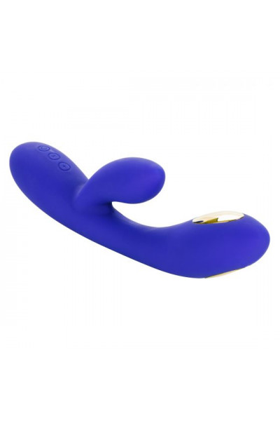 Фиолетовый вибратор с функцией электростимуляции Intimate E-Stimulator Dual Wand - 21,5 см. Фиолетовый вибратор с функцией электростимуляции Intimate E-Stimulator Dual Wand - 21,5 см.