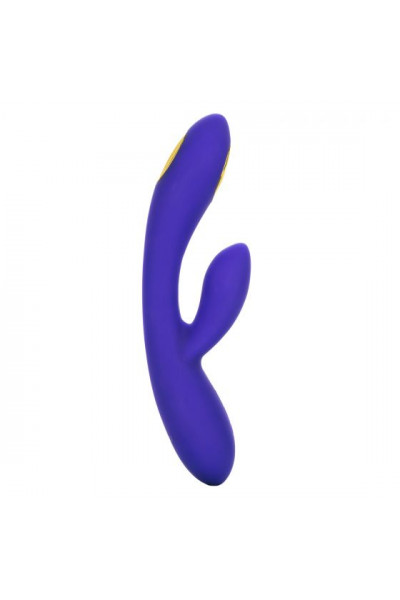 Фиолетовый вибратор с функцией электростимуляции Intimate E-Stimulator Dual Wand - 21,5 см. Фиолетовый вибратор с функцией электростимуляции Intimate E-Stimulator Dual Wand - 21,5 см.