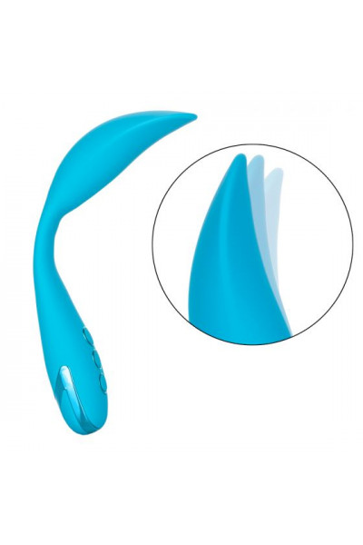 Голубой гнущийся вибратор Palm Springs Pleaser с функцией Power Boost - 15,25 см. Голубой гнущийся вибратор Palm Springs Pleaser с функцией Power Boost - 15,25 см.