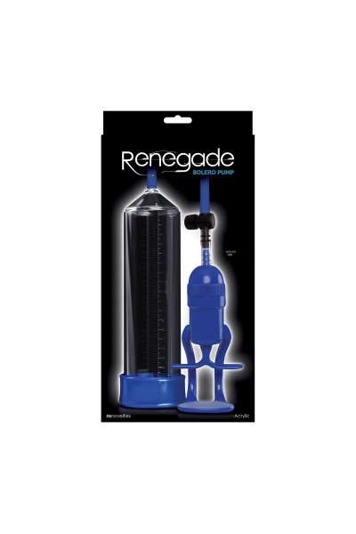 Прозрачно-синяя вакуумная помпа Renegade Bolero Pump Прозрачно-синяя вакуумная помпа Renegade Bolero Pump