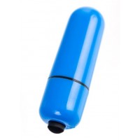 Синяя вибропуля A-Toys Braz - 5,5 см.