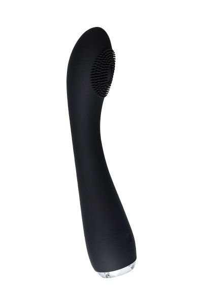 Черный вбратор PPP SHIO-PRO - 21 см. Черный вбратор PPP SHIO-PRO - 21 см.